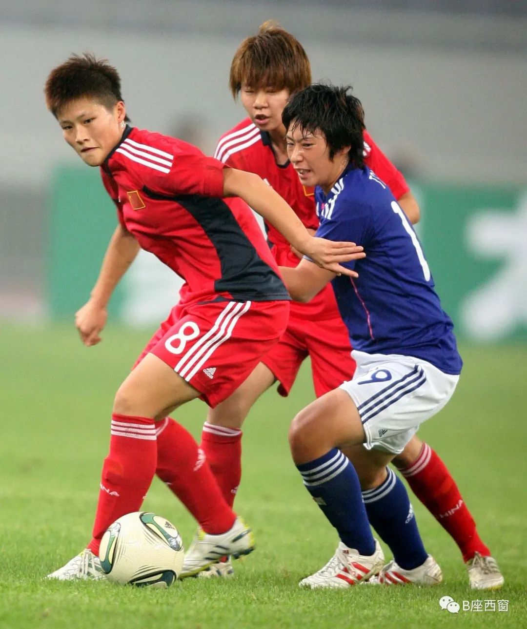 马君2009年第一次加入中国女足国家队,那时候刚刚20岁.