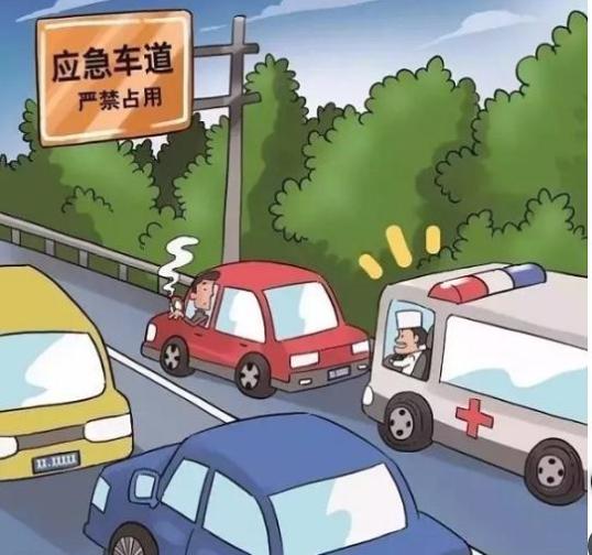 近期这些车辆违法占用高速公路应急车道!