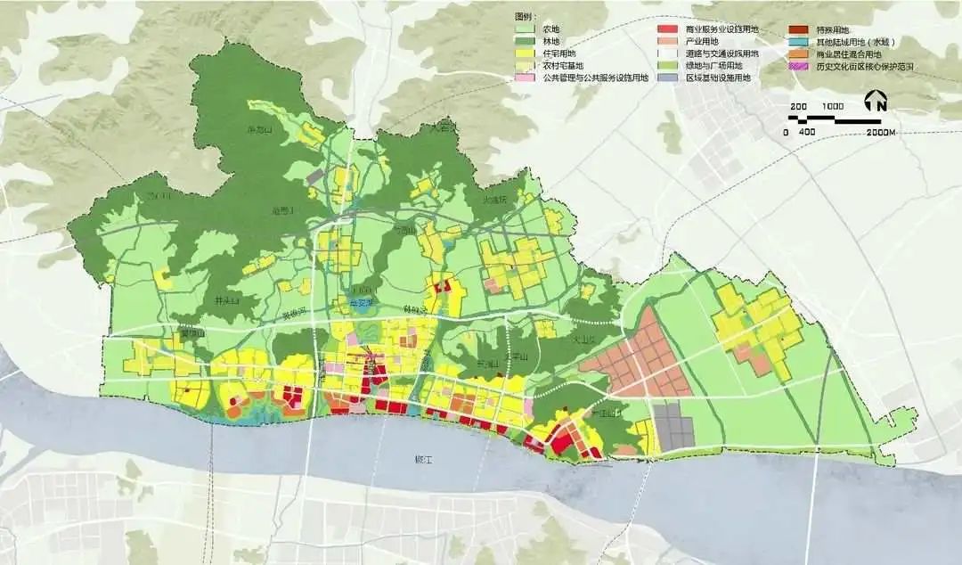 江北新区产业功能规划布局 将"健康"文化"海洋"田园"与空间