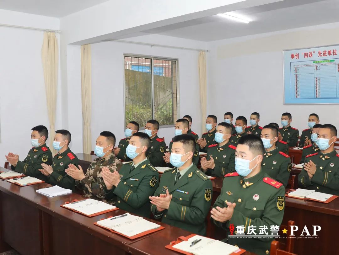 各基层单位科学统筹工作,合理安排时间,组织所属部队全程收听收看