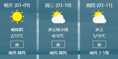 天气预报