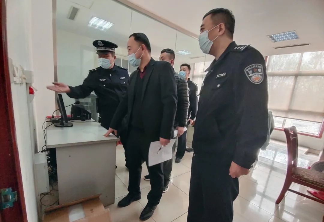 邹平法院韩店法庭启用一键报警系统