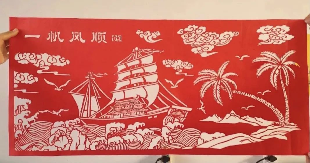 学习强国点赞这所小学的特色剪纸校园文化!