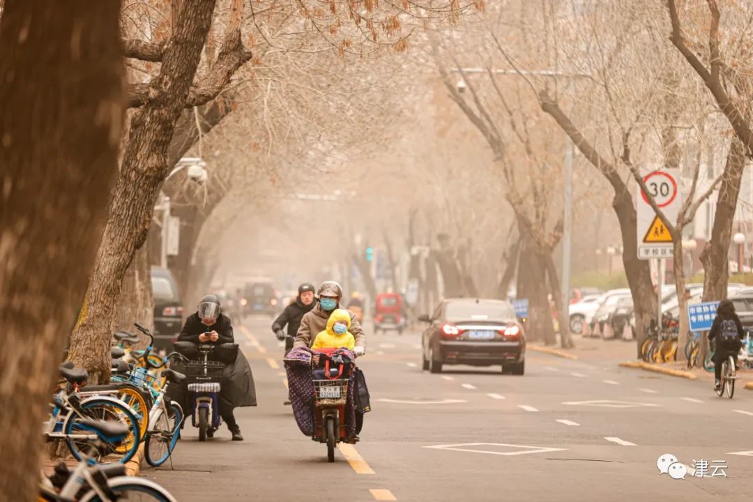 天津发布今年首个沙尘暴黄色预警大风什么时候来