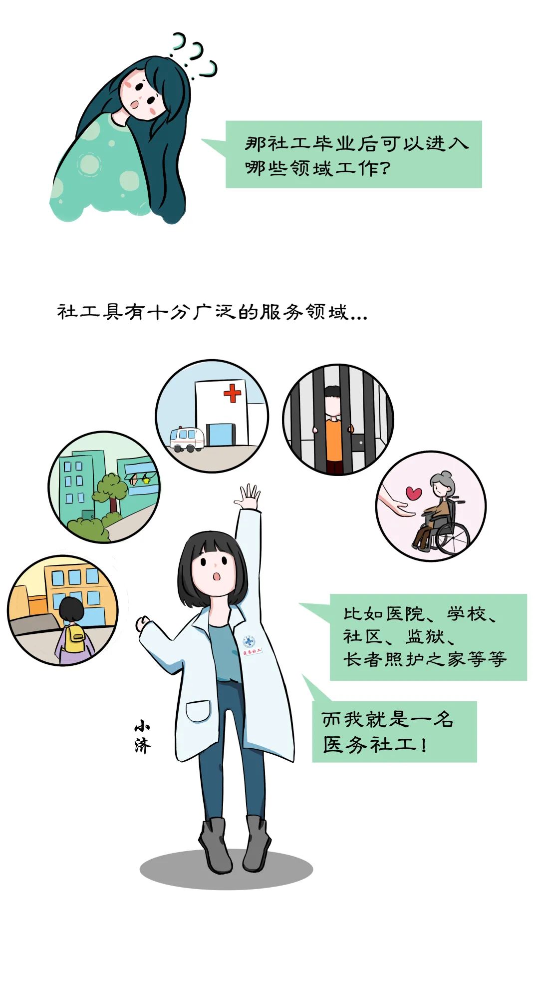 济人61济事我是医务社工我叫小济