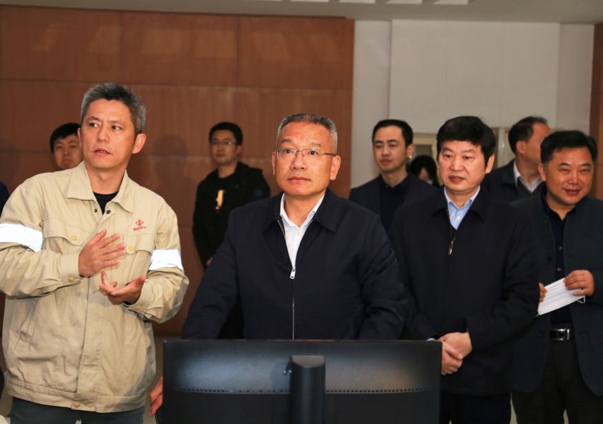 胡启生调研数字铜陵暨工业互联网发展情况