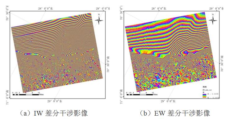 图3毛德皇后地差分干涉影像