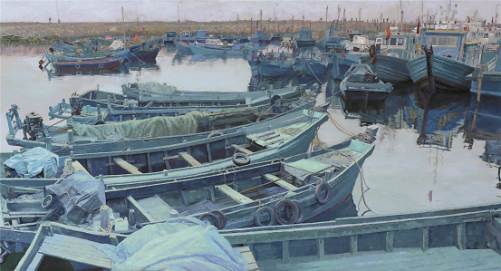 艺术人物著名画家闫旭作品赏析