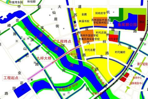 漂亮!滁州这一跨河大桥开工建设!