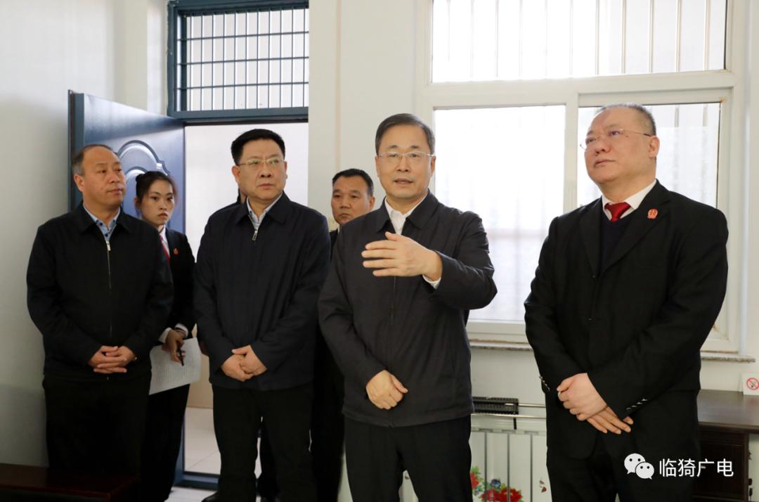 孙洪山深入临猗县调研指导基层人民法庭建设工作