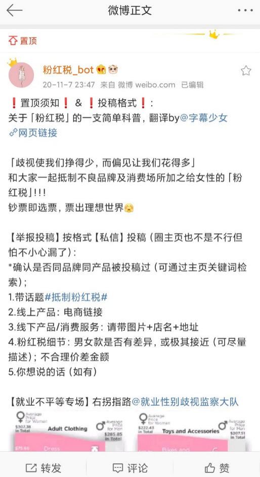 抵制粉红税的人歧视使我们挣得少偏见让我们花得多