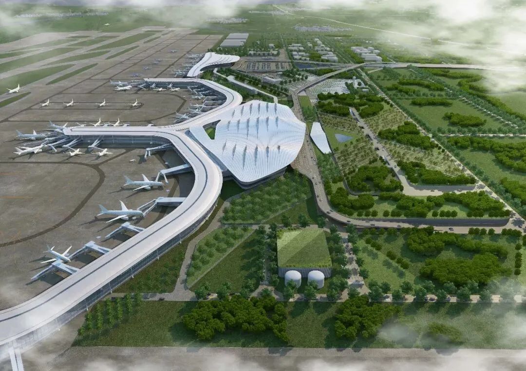 作品| cswadi设计的成都天府国际机场迎来第二阶段试飞!