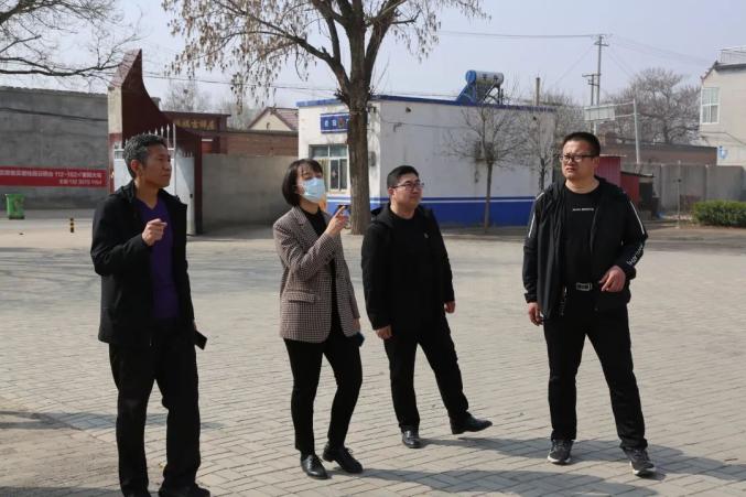 政府副县长宋文静对教育民心工程进行走访调研