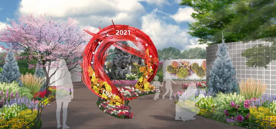 2021上海(国际)花展主题景点抢先看