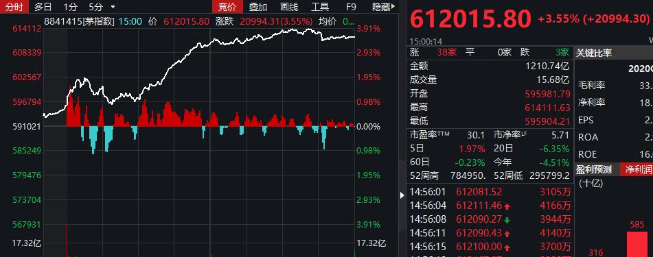 "茅指数"狂飙,核心资产猛涨7000亿!张坤年内