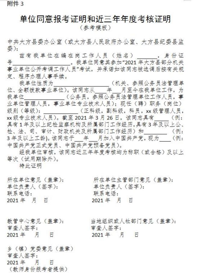 毕节一县考调43人!4月6日报名!(最新发布)
