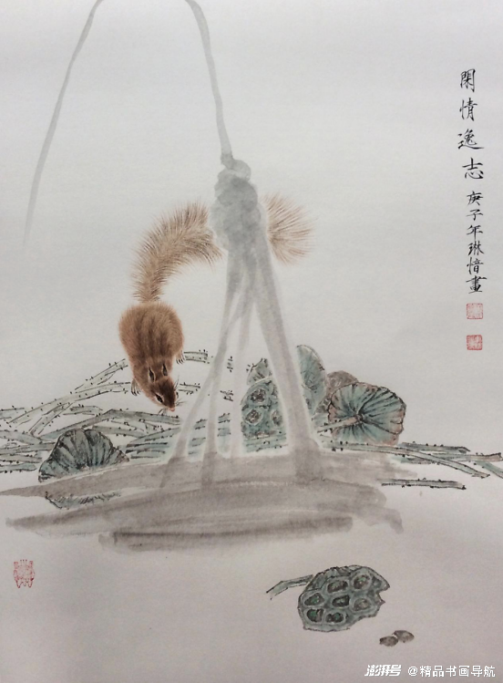 艺术人物画家裴玲霞作品赏析