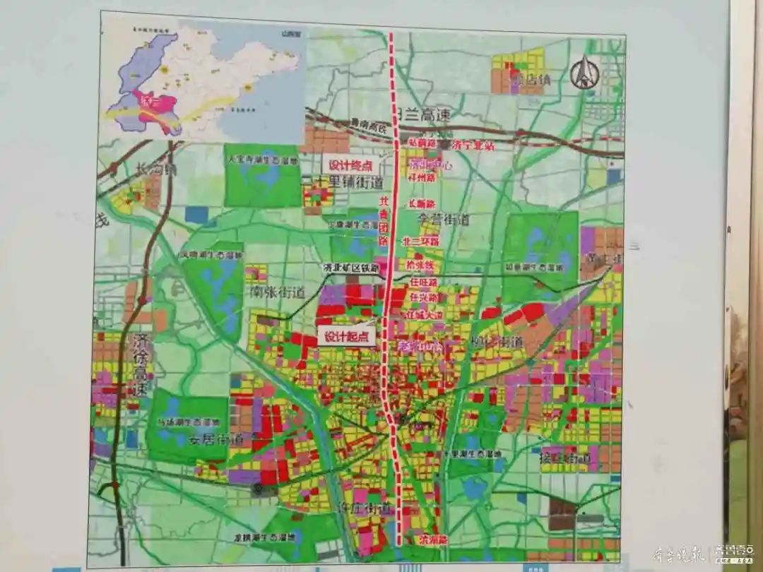 【壹点头条】"高铁时代"迎宾大道,济宁共青团路北延高铁连接线项目