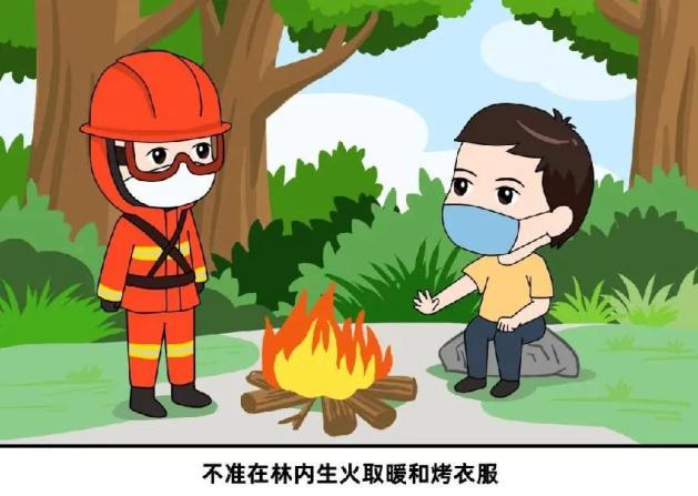 漫画森林防火指南