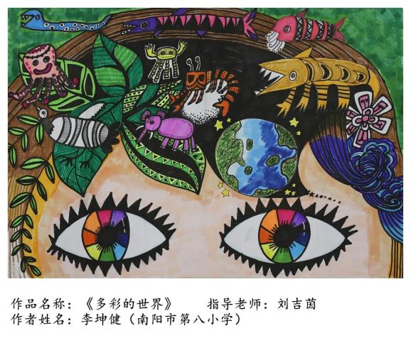 生物多样性 | "我眼中的生物多样性"主题绘画精品展(小学一等奖)