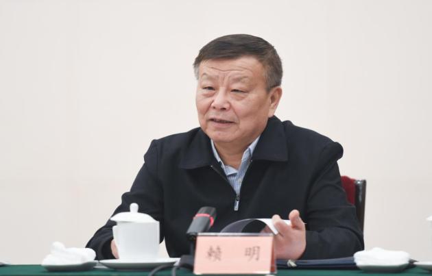 赖明介绍调研背景.中新社 王刚摄
