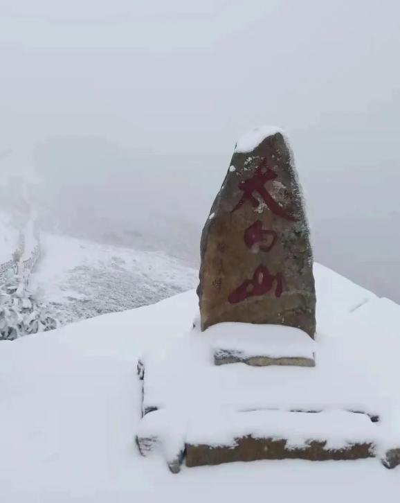 太白山,关山草原下雪了!假期出门的,速看