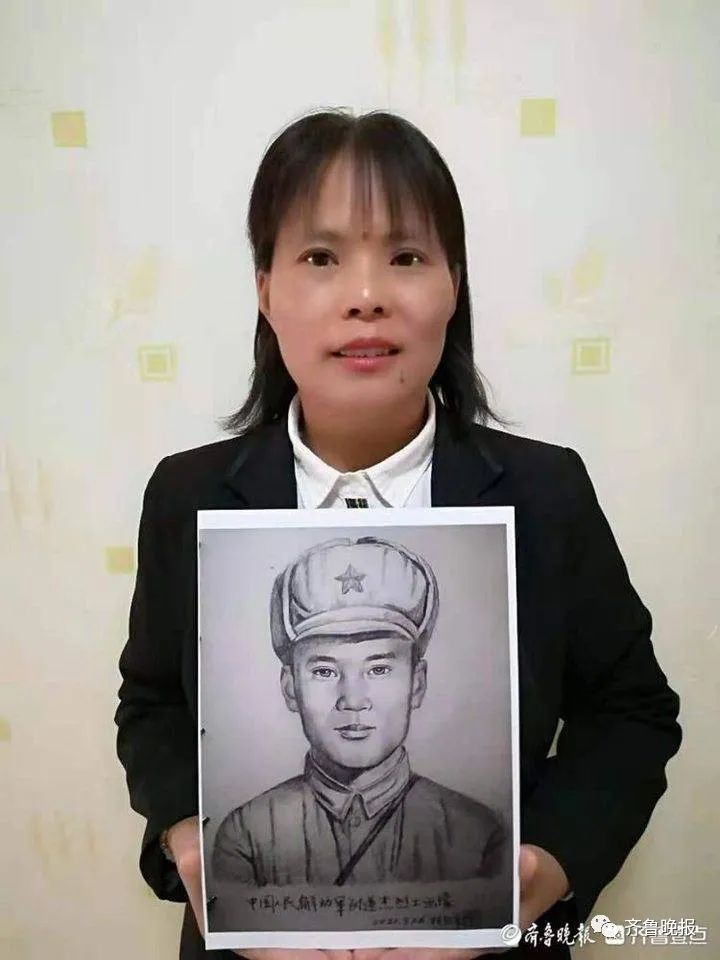 烈士孙遵杰的眼睛很大,双眼皮,看着画像都觉得和蔼可亲.