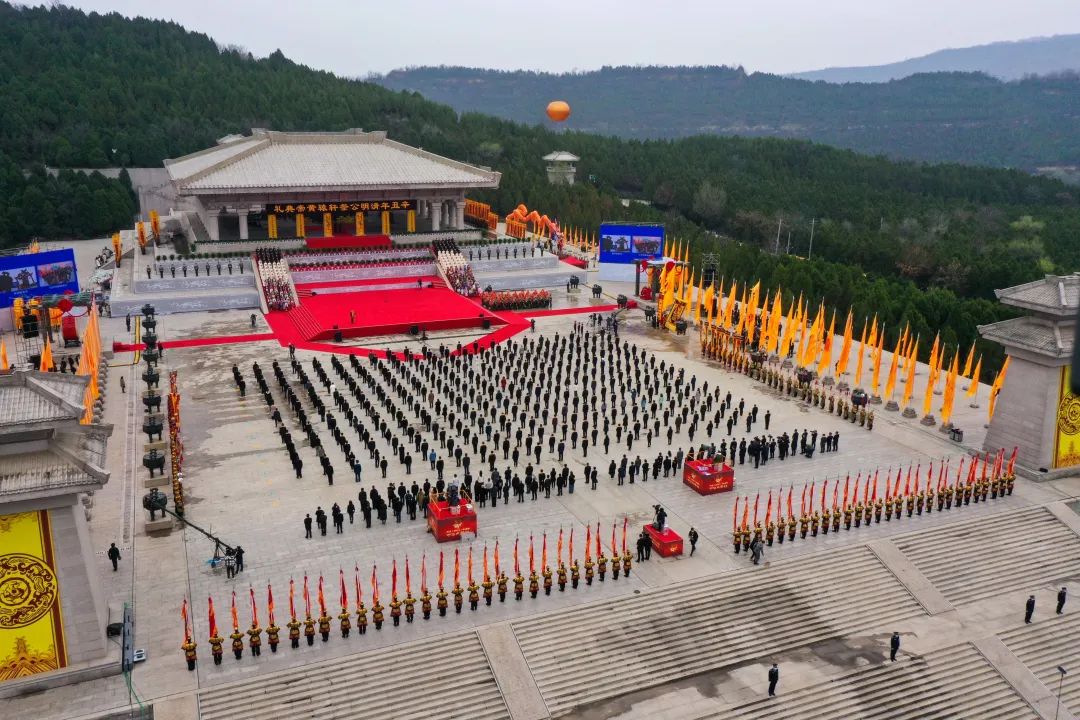 甘肃总队陕西黄陵驻防队伍圆满完成辛丑年清明公祭轩辕黄帝典礼安全