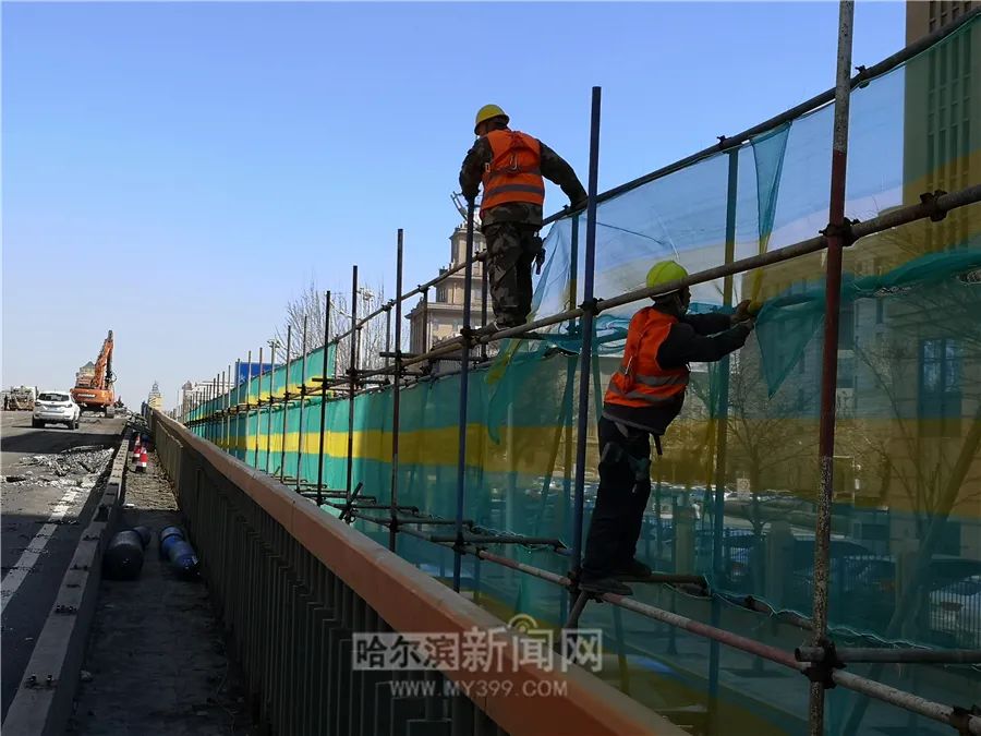 哈尔滨新闻网 原标题:《西大直街与教化桥立交桥改造开工现场|途经