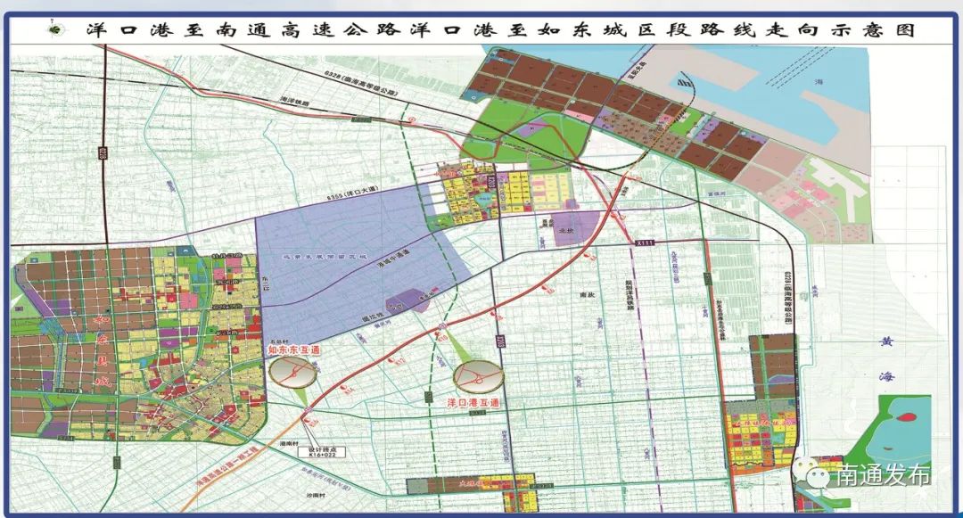 该工程位于大洋港河东岸,东侧紧邻南通港通州湾港区吕四作业区环抱式