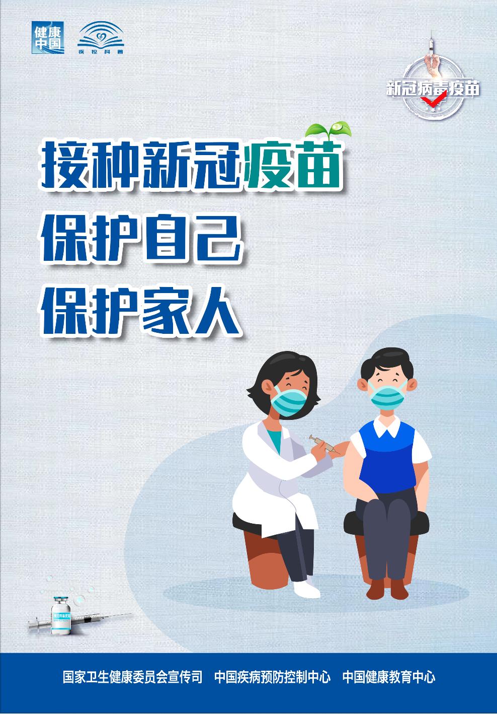 新冠疫苗接种海报发布啦!