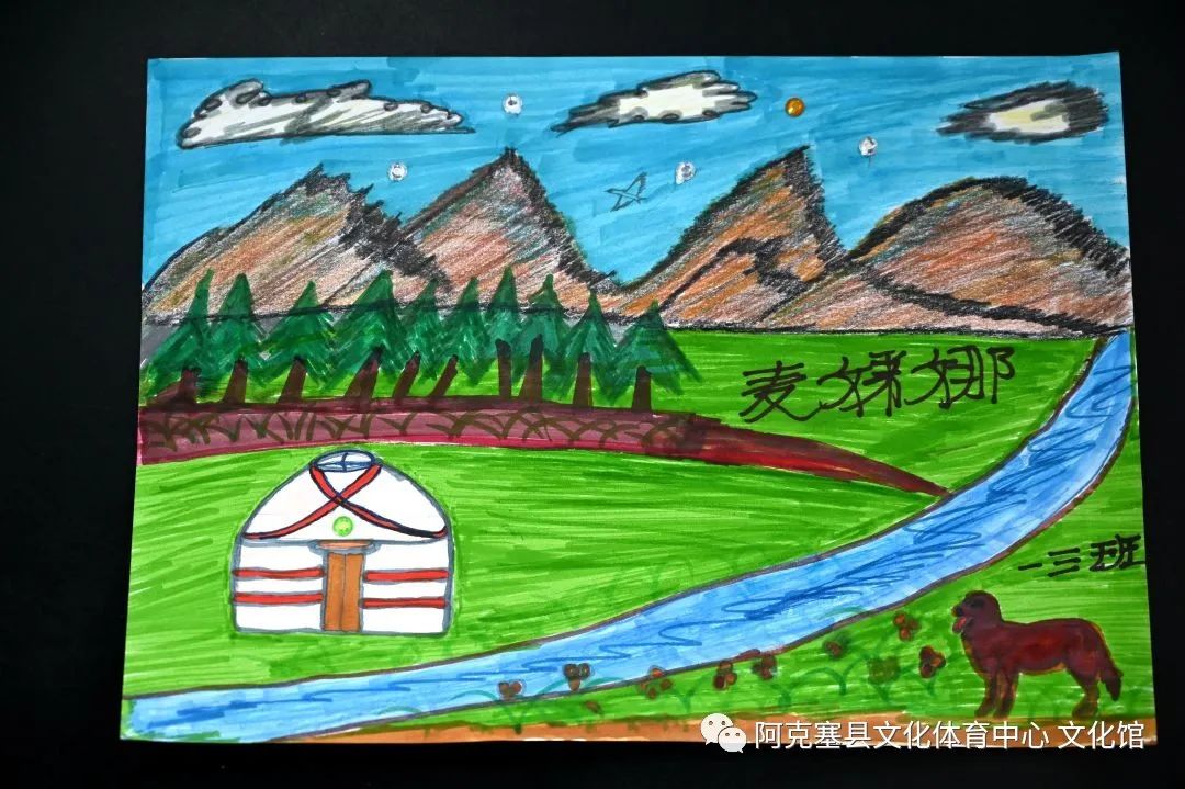 塞县青少年儿童"我心中的祖国"与"我眼中的纳吾热孜节"第三期绘画作品