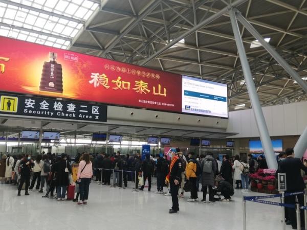 济南机场3月份旅客吞吐量已恢复至2019年同期水平