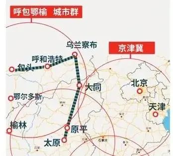 这两条新高铁途经内蒙古这些地方