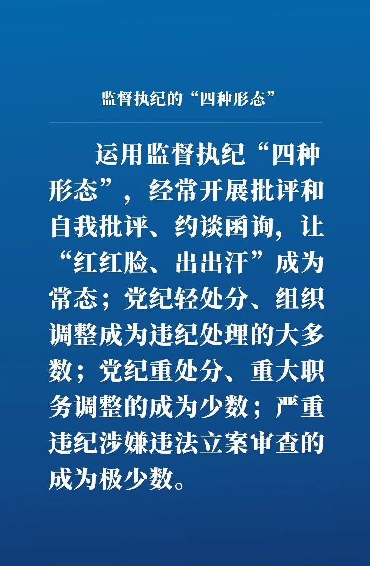 教育整顿进行时监督执纪的四种形态