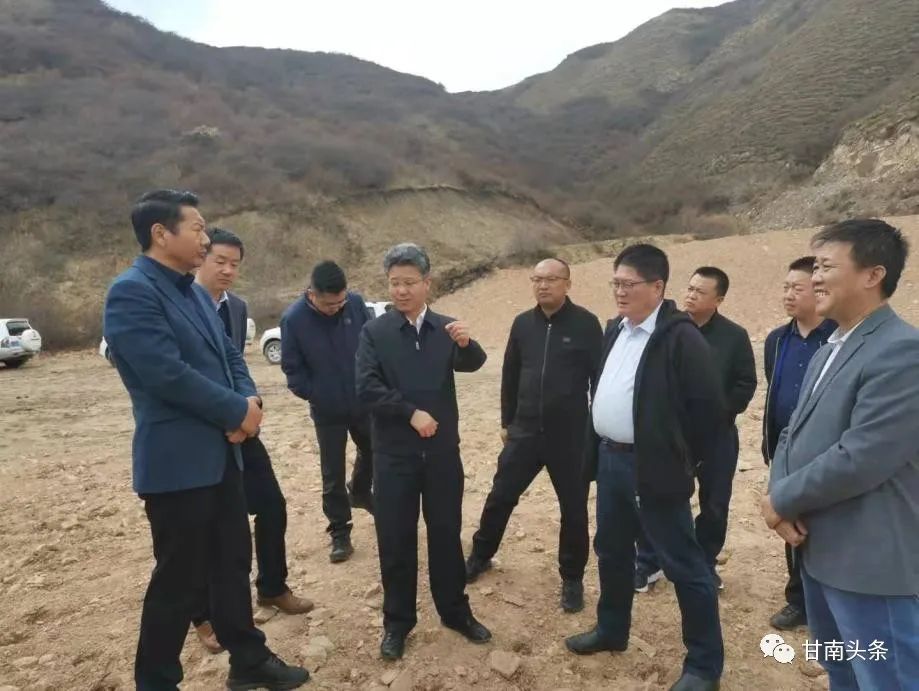 省自然资源厅副厅长王驰调研甘南州矿山企业开展黄河