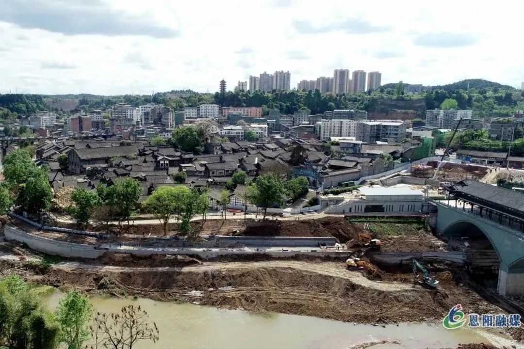 恩阳米仓古道文化街区"开街" 重现古水码头历史辉煌