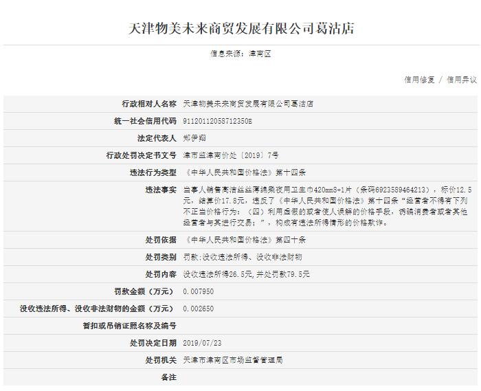 天津这两家超市被通报！（最新发布）