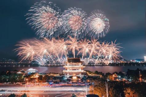 今年五一,长沙橘子洲头放烟花吗?