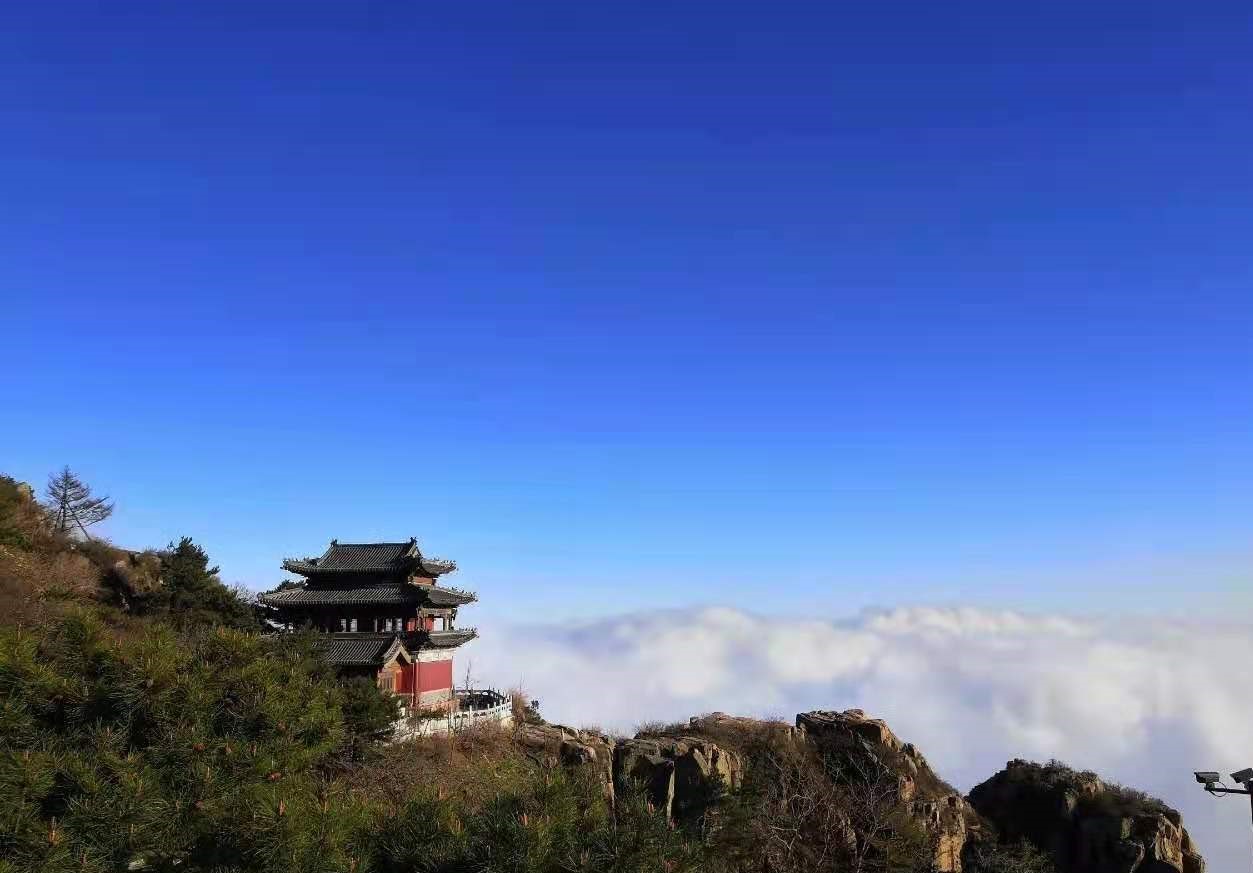 泰山景区的云海奇观 泰山景区供图