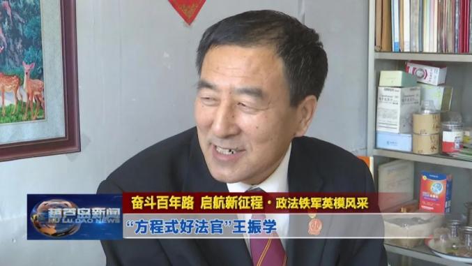 教育整顿英模风采政法铁军英模风采方程式好法官王振学