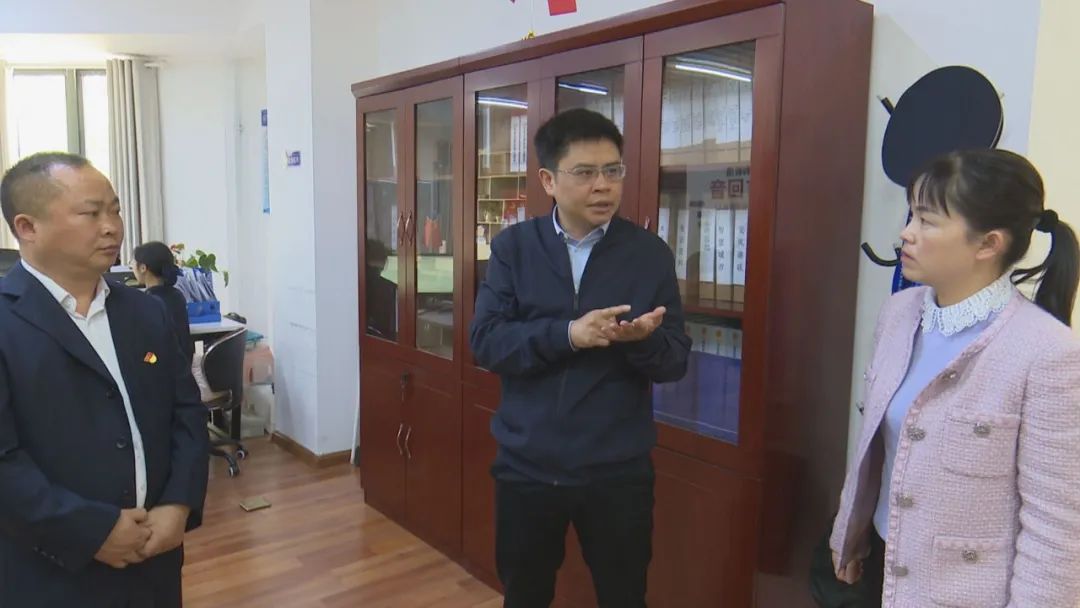 朱晓波到乡镇(部门)调研党史学习教育工作