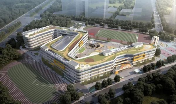 教育资讯崂山区海尔云谷学校项目全面开工建设向明年投入使用冲刺