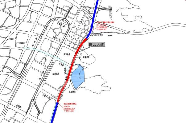 白云大道下穿隧道施工在即5月14日起这两个路段围蔽施工