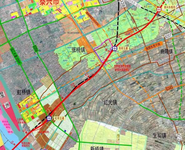 批复了泰州境内这条高速公路就在