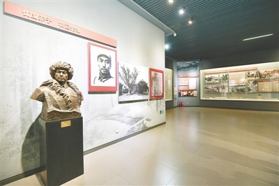 郑州烈士陵园中原英烈纪念馆杨靖宇展厅