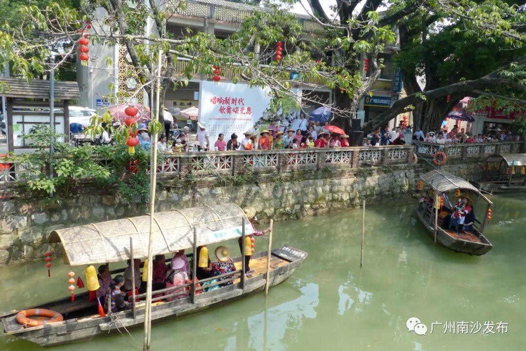 闻歌而来!东涌水乡特色庆五一,唱支咸水歌歌颂新时代