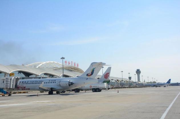 呼和浩特机场新建指廊正式投入使用