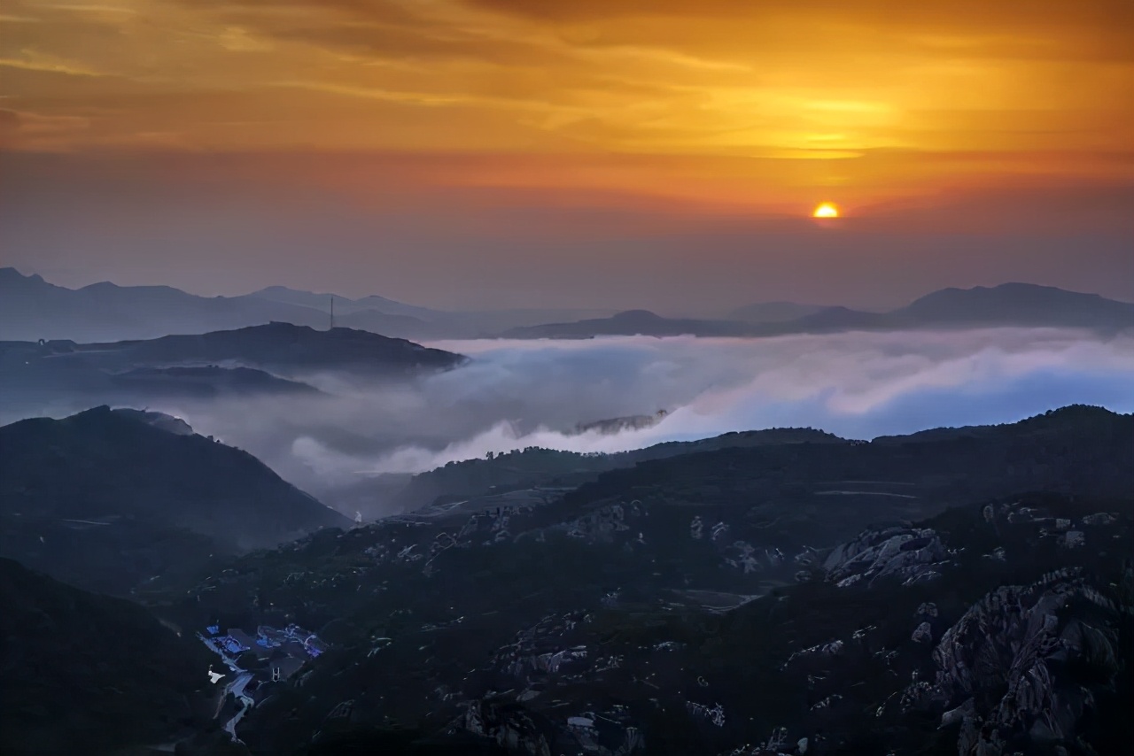 日照天天正能量经山历海这里的风景美如仙境