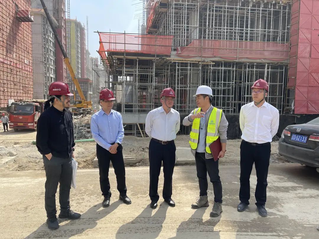 中国建研院党委书记,董事长王俊一行赴雄安分院调研并